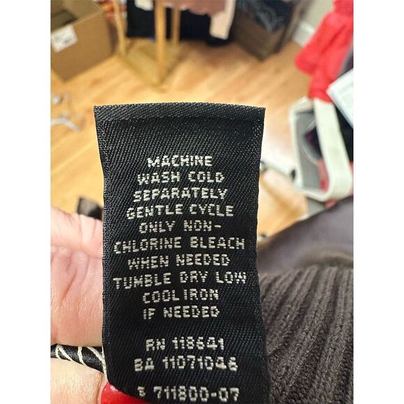 Lane Bryant Womens Vest  Size 14/16 Brown Chocolate Quilted Puffer Vest Winter - Picture 5 of 6